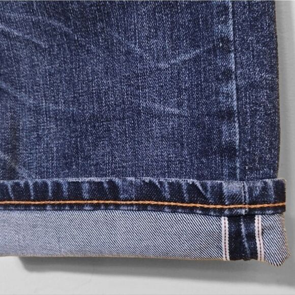 Jean Shop Men's Mick Stretch Selvedge Jeans Size 31 Classic Slim Fit Lafayette - Picture 10 of 13